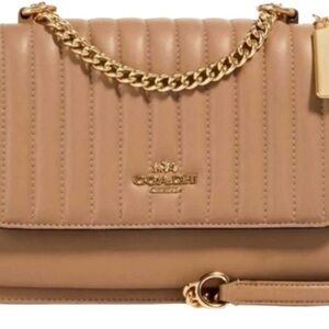 Coach Klare Linear Quilting Crossbody Bag